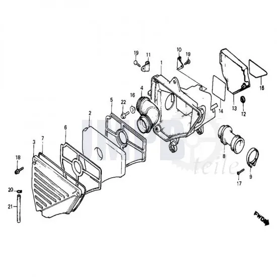 Luftfilter Honda MB50