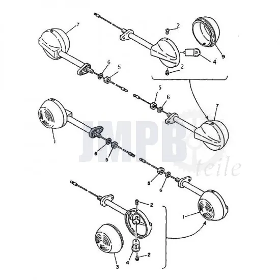 Blinker Yamaha FS1 2RU