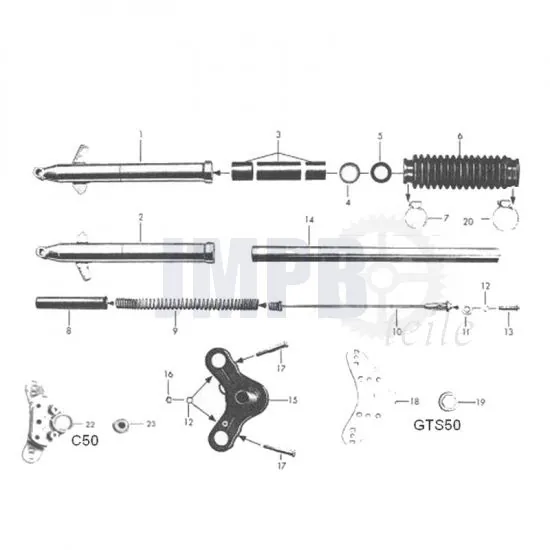 Gabel Zundapp 517