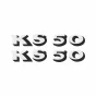 Stickerset Zündapp KS50 Schatten – 2-teilig